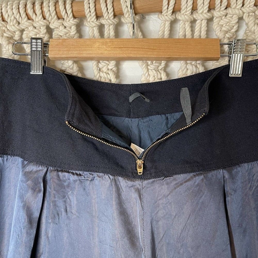 United Colors Of Benetton Blue and Brown Midi Skirt - Picture 7 of 12
